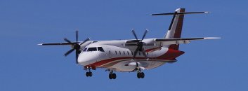  The Dornier 328 jet or turboprop is a popular recommendation for air charter flights involving 30 people or less from Alberta.